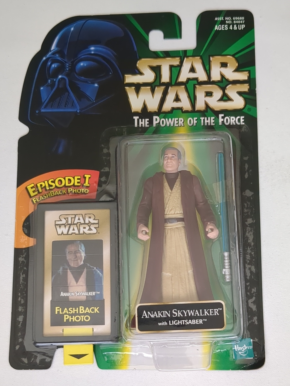 Star Wars Anakin Skywalker With Flashback Photo Power Of The Force Action Figure